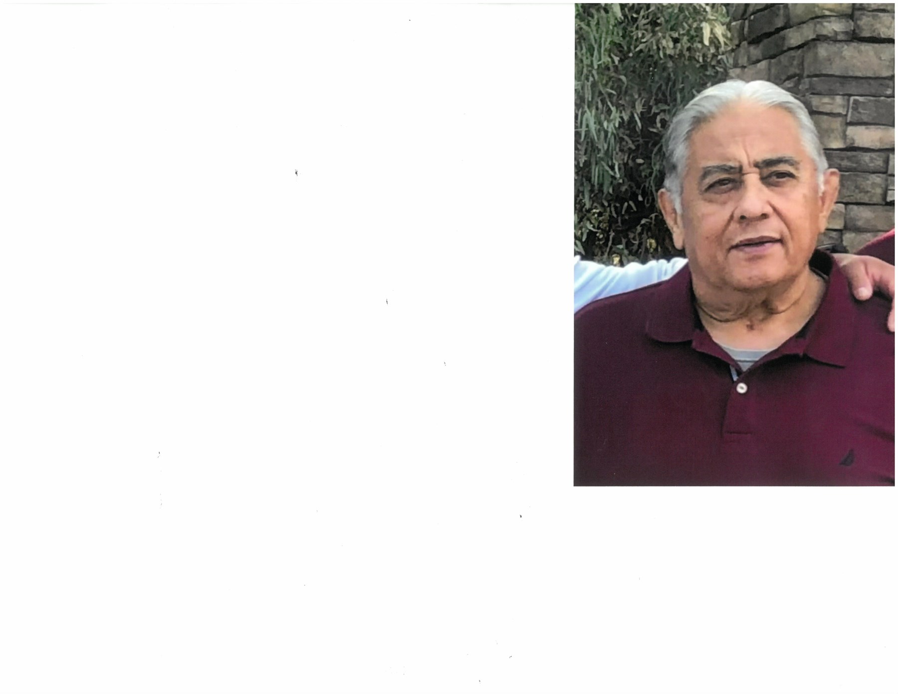 Obituary of Anthony M Mendoza