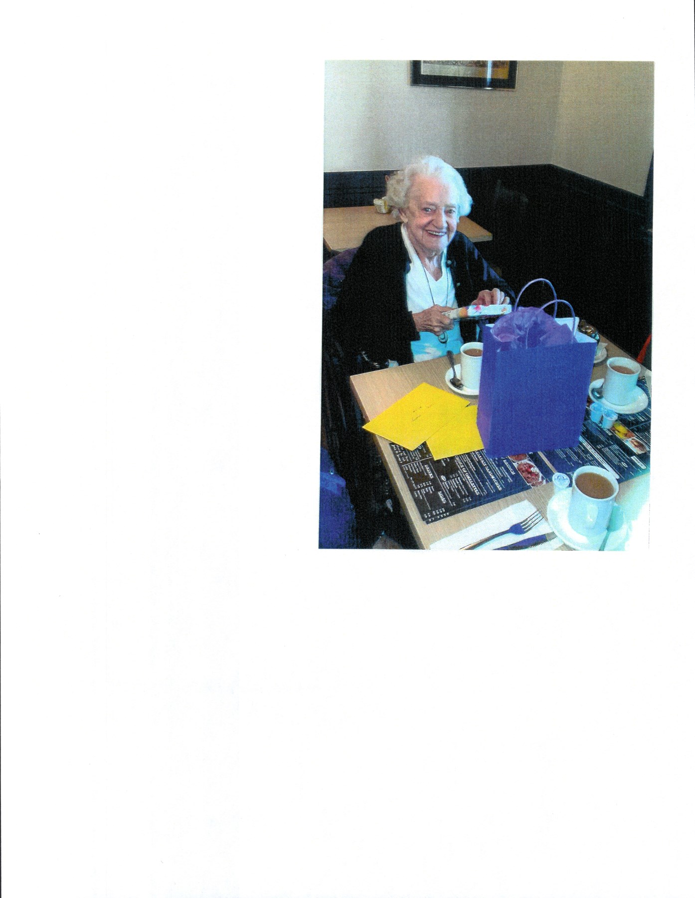 Obituary of Alma Elizabeth Macdonald