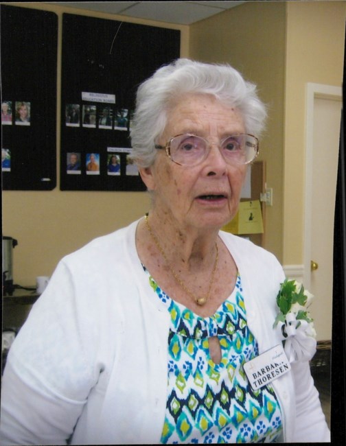 Obituary of Barbara Morgan Thoresen