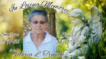 Avis de décès de Maria Luisita Trujillo