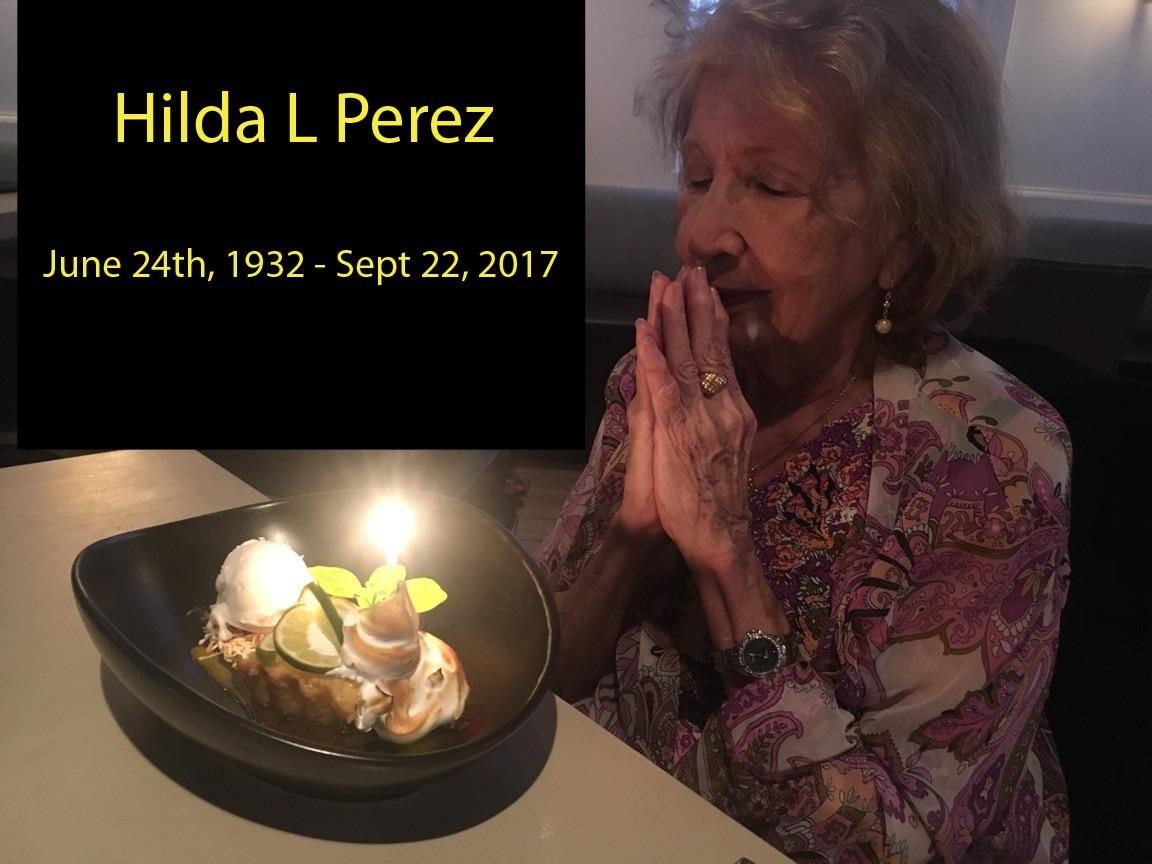 Obituary of Hilda L. Perez