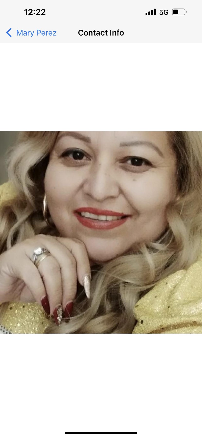 Obituary of Maria Felix Perez