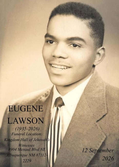 Obituary of Eugene Leonard Lawson