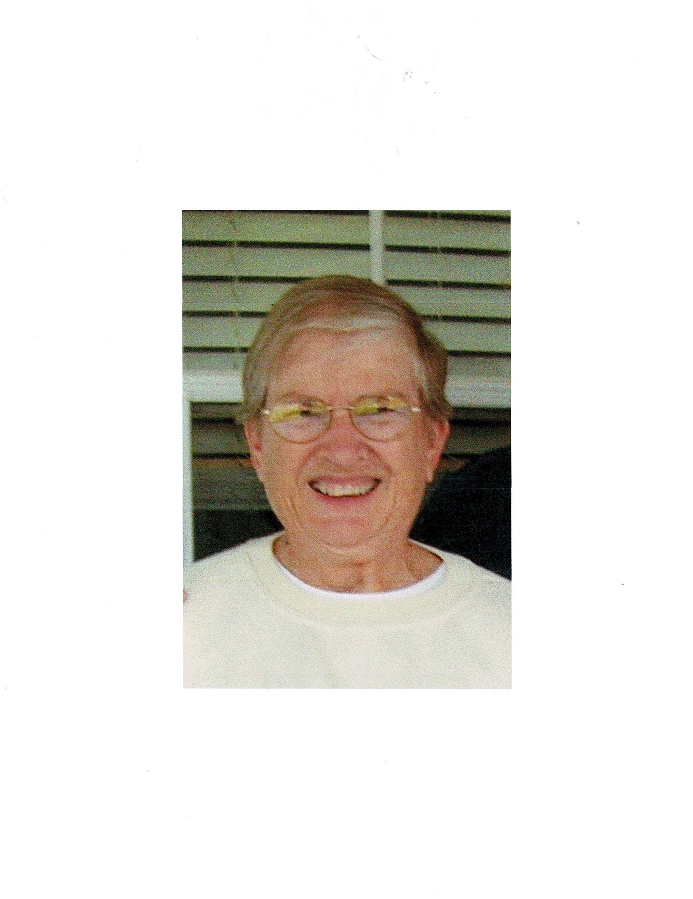 Obituary of Janet Mary Whiston