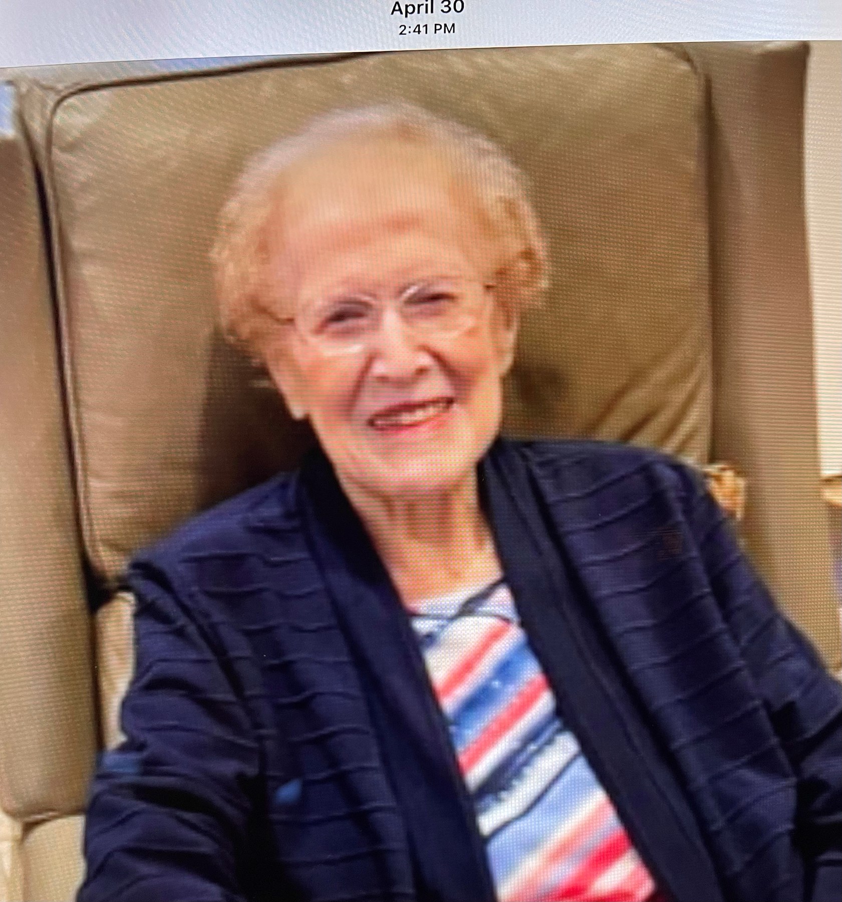 Obituary of June Fox Mitchell
