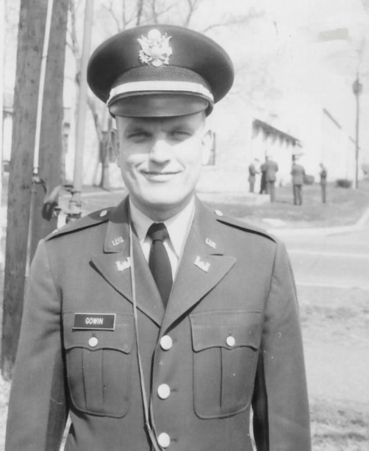 Obituary of Major Robert William Gowin