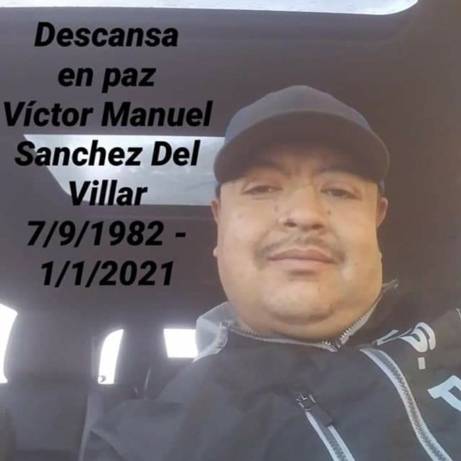 Avis de décès de Victor Manuel Sanchez