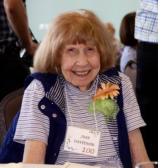 Obituary of June L Davidson