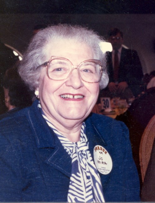 Obituary of Josephine L Mira