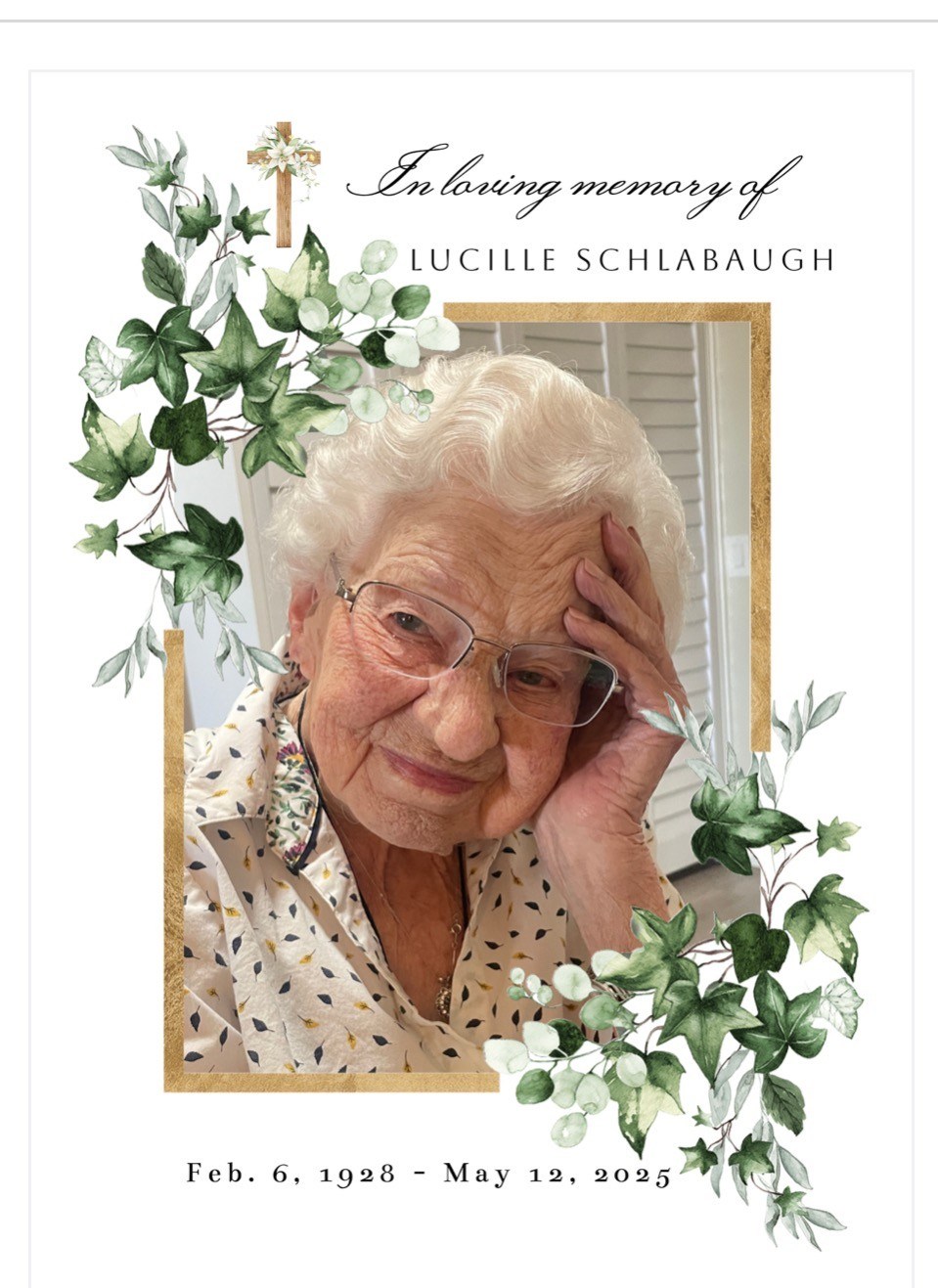 Obituary of Lucille Schlabaugh