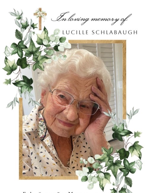 Obituary of Lucille Schlabaugh