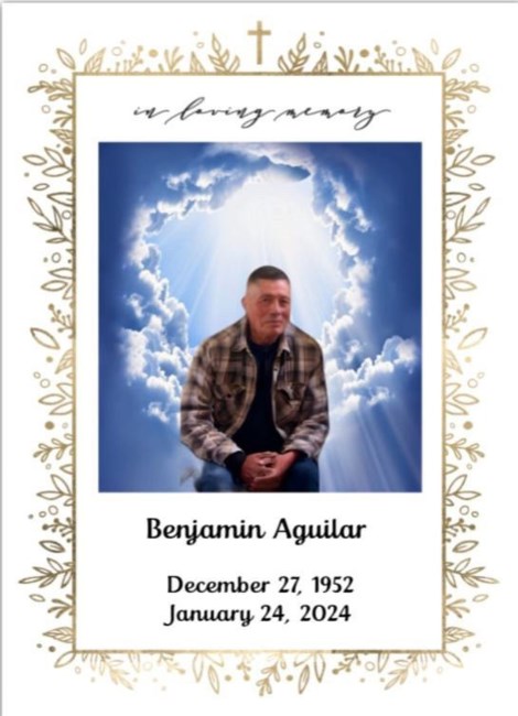 Obituary of Benjamin Aguilar