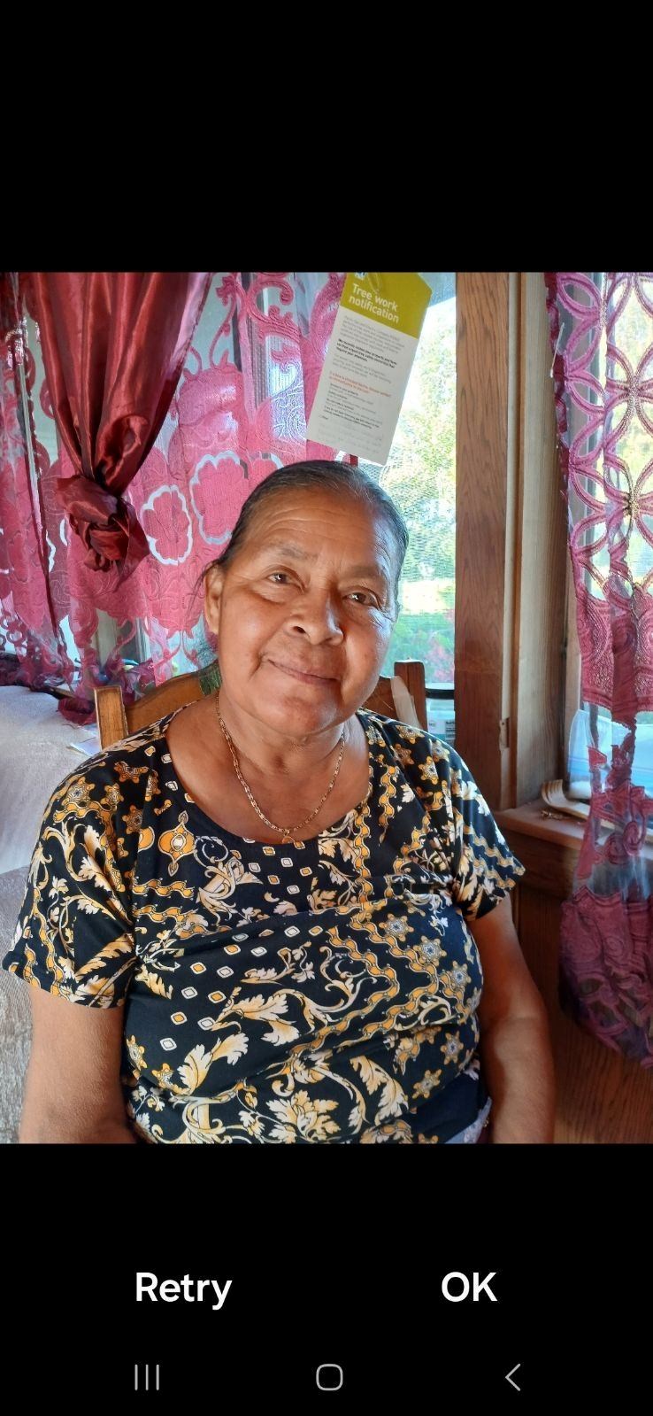 Obituary of Vicenta Tolentino Mora