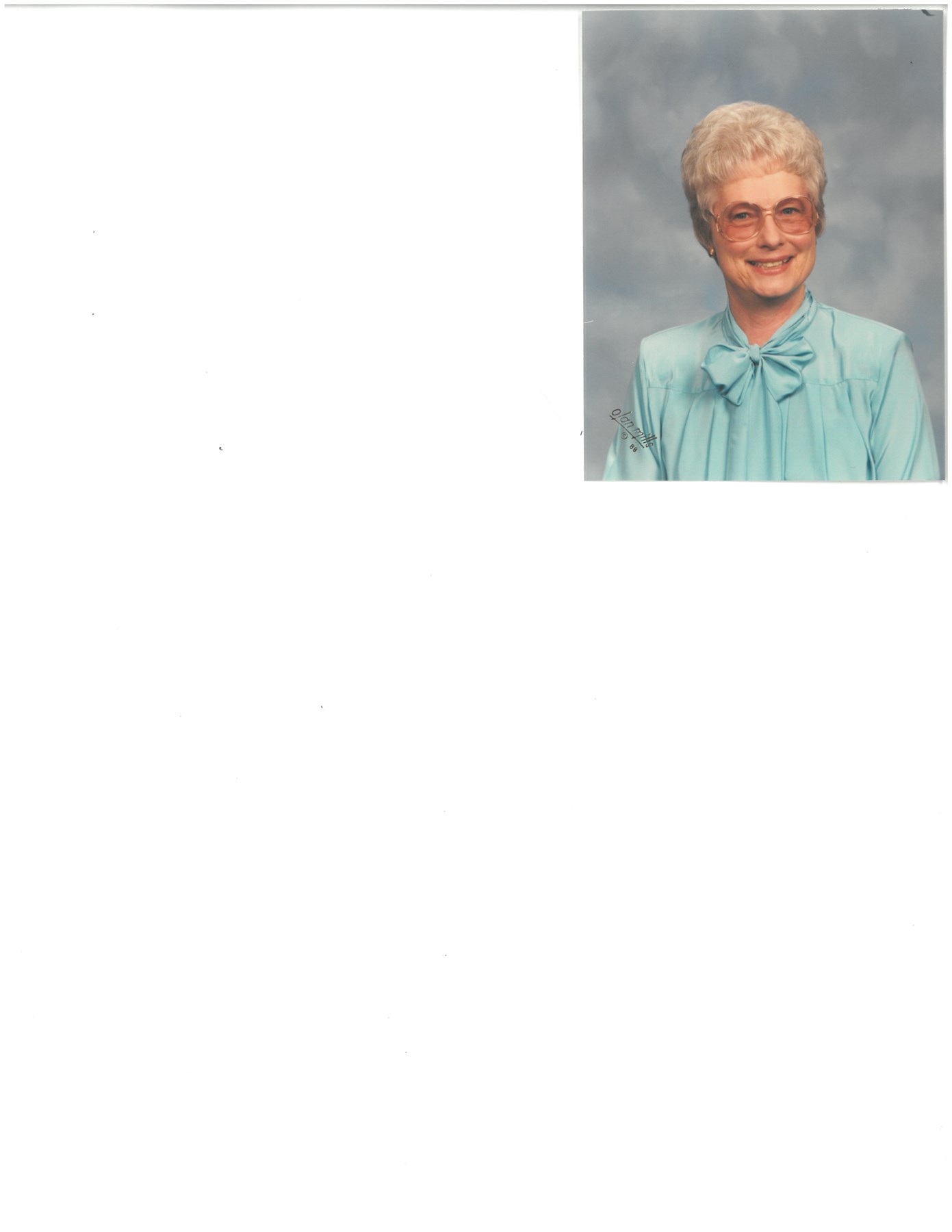Obituary of Evelyn Pearl Whitmire