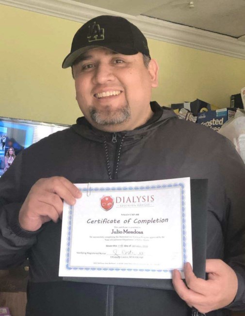 Obituary of Julio Cesar Mendoza
