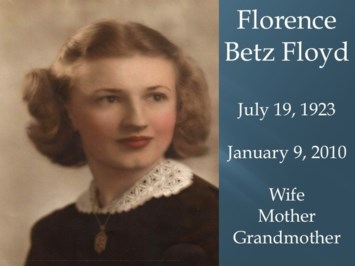 Obituary of Florence B. Floyd