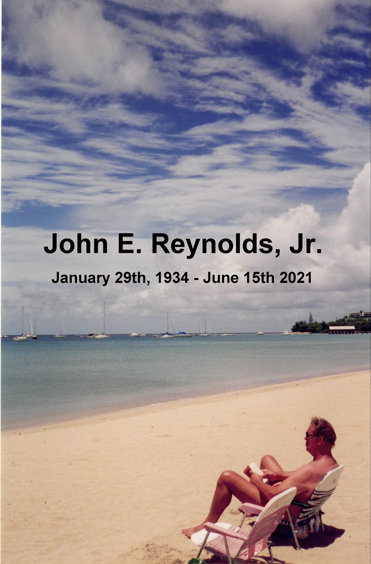 Obituary of John Edward Reynolds Jr.