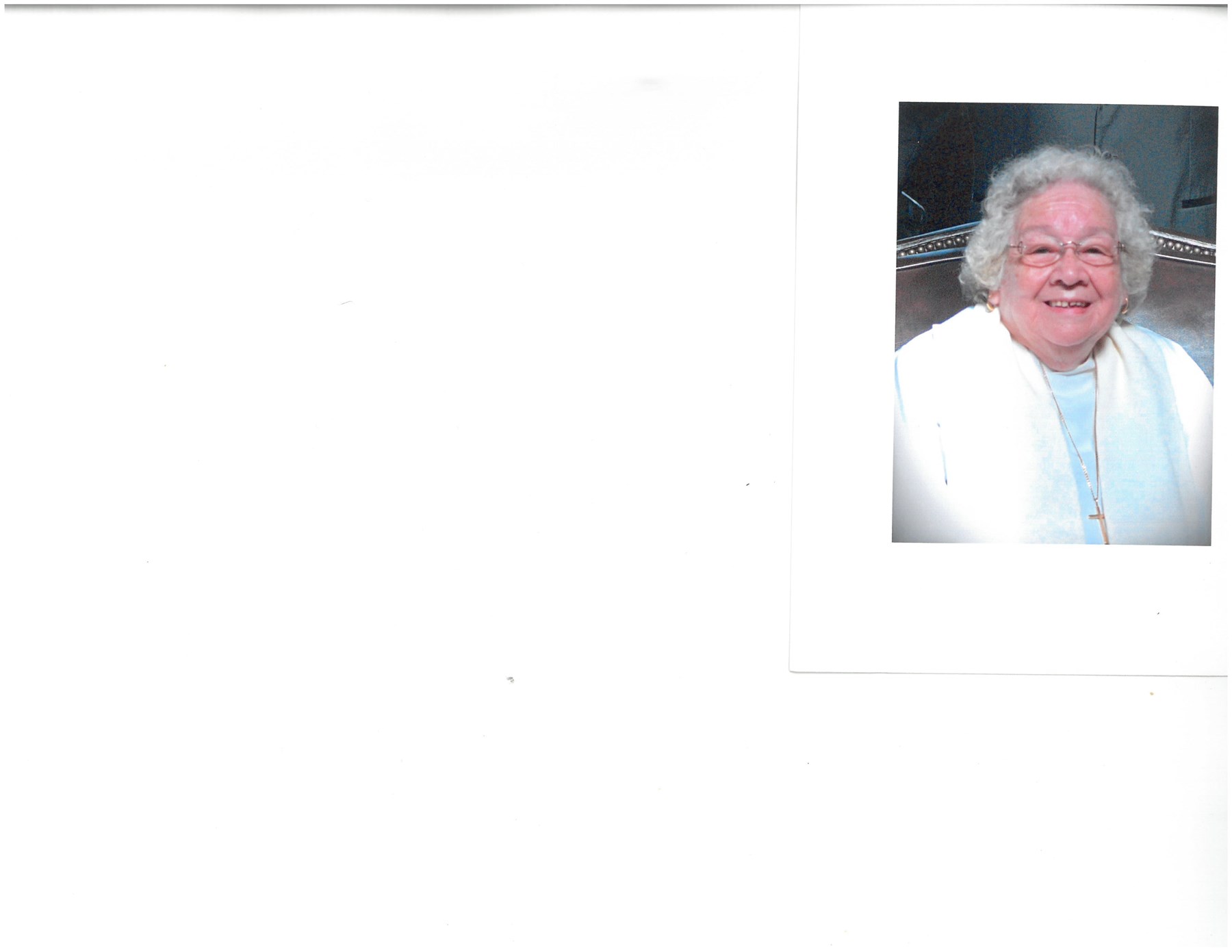 Obituary of Reverend Ruby E. Santibanez
