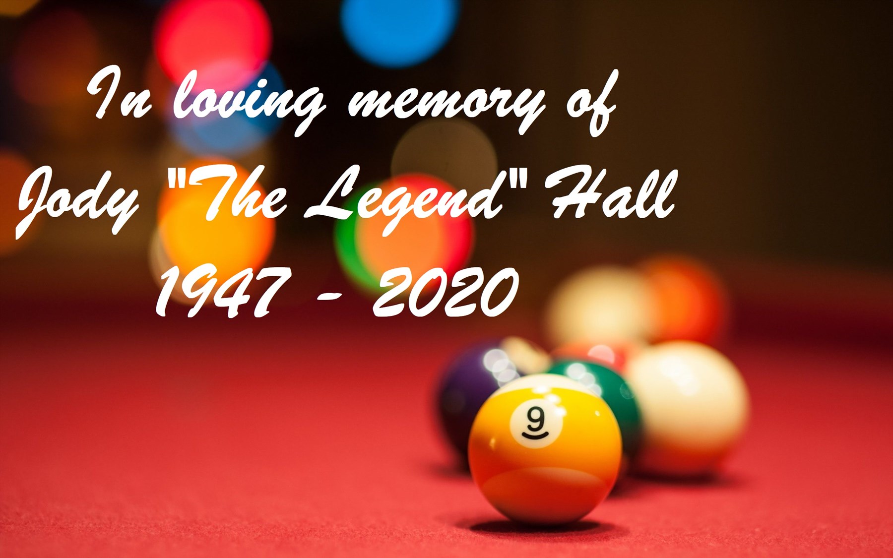 Obituary of James "Jody" Darrell Hall