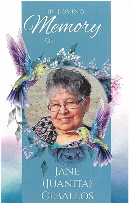 Obituary of Jane Jimenez Ceballos