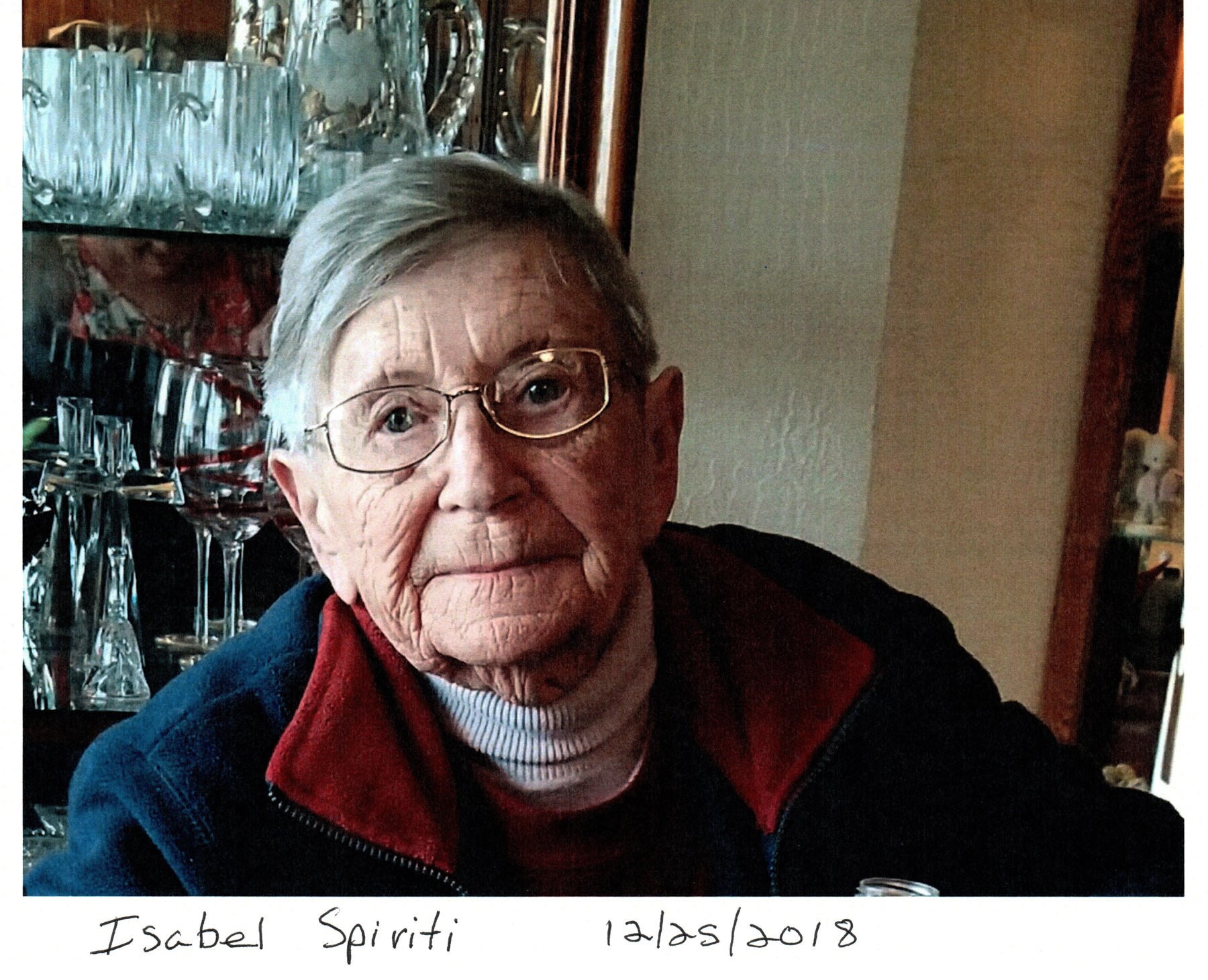 Obituary of Isabel Severina Spiriti