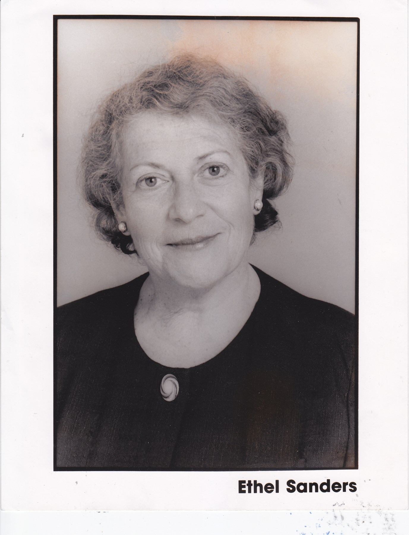 Obituary of Ethel Sanders