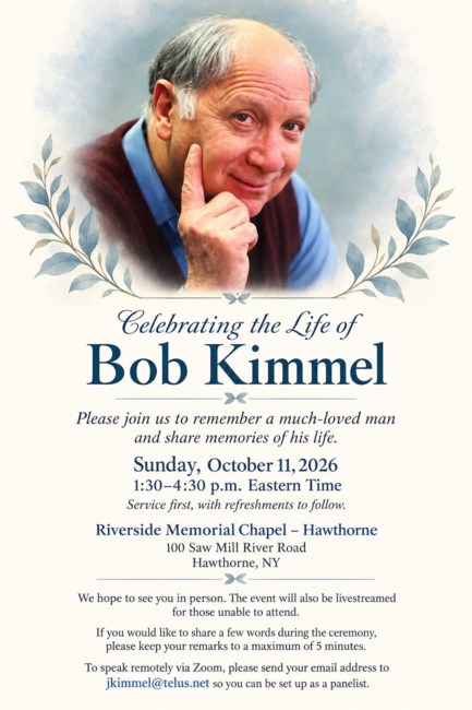 Obituary of Robert Kimmel