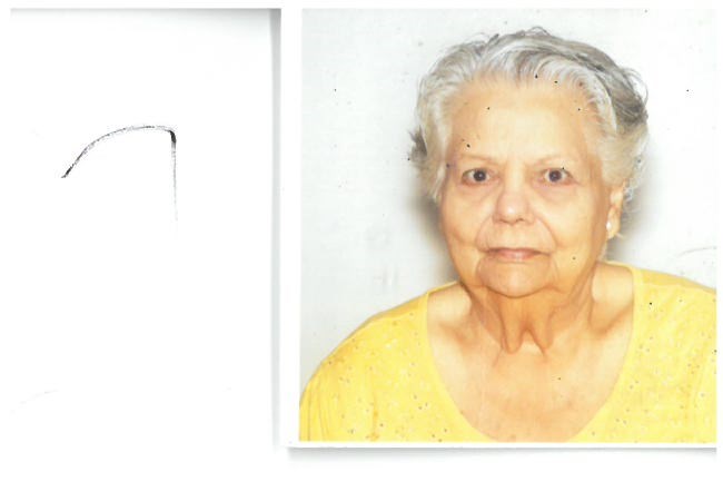 Avis de décès de Maria Mercedes Gonzalez Riera