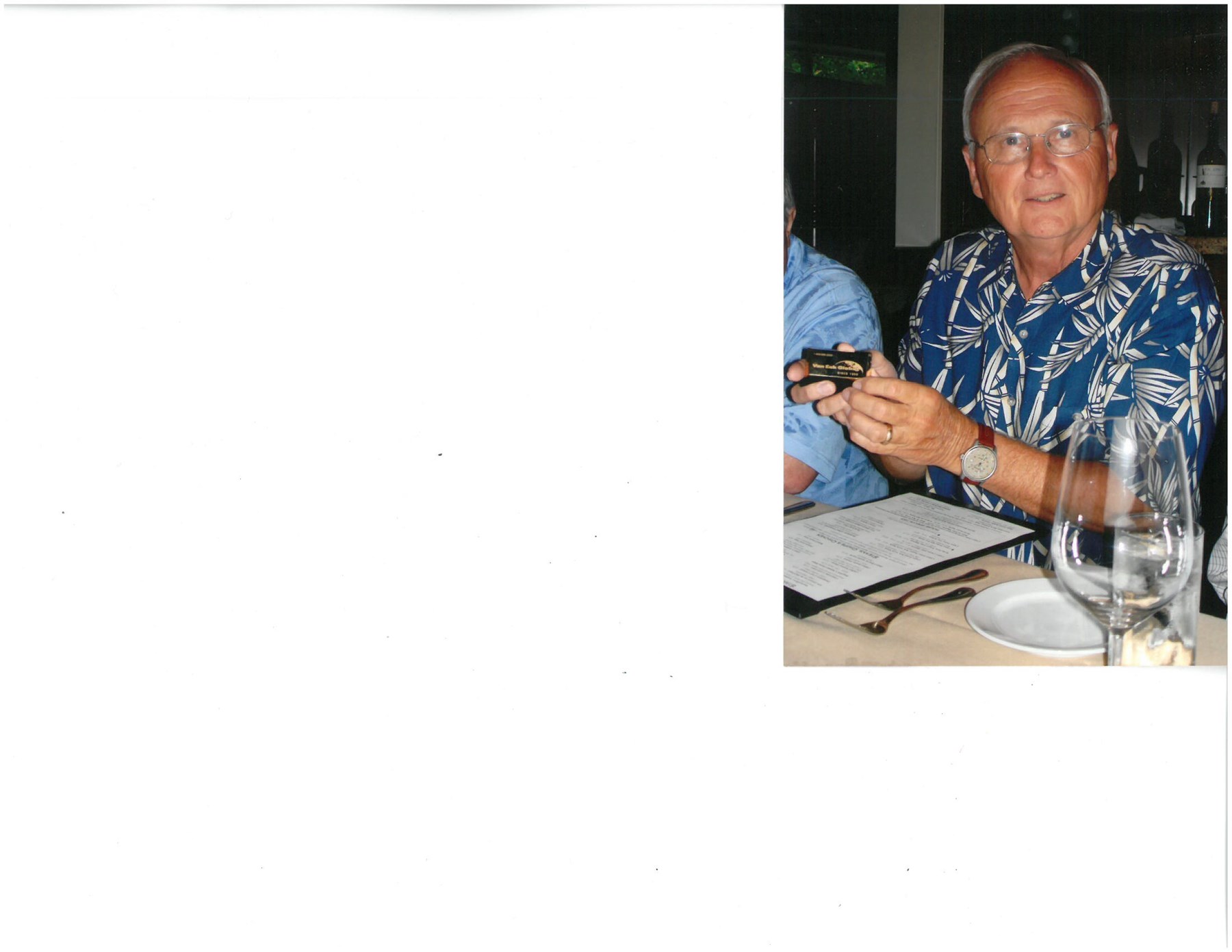 Avis de décès de Robert Denis Gavlinski