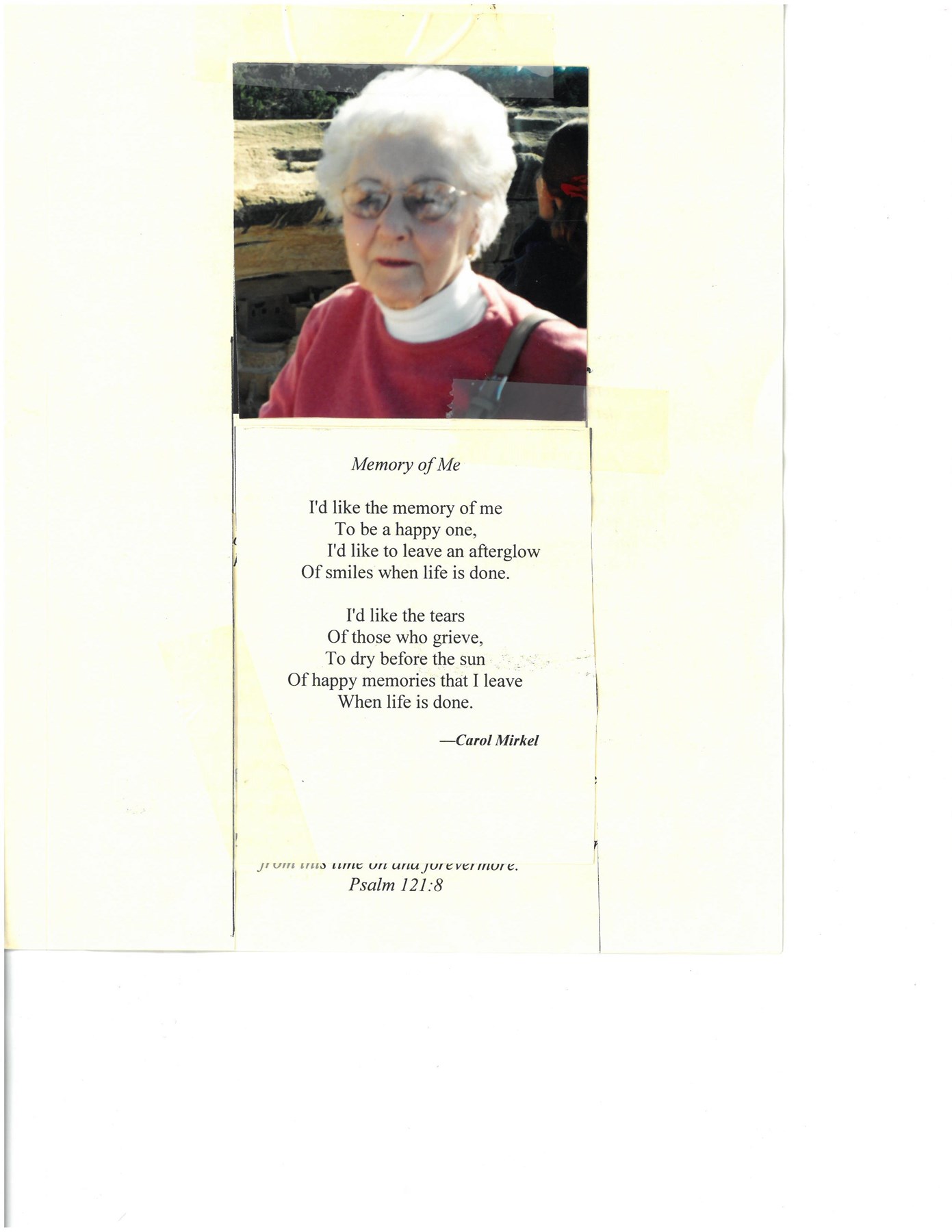 Obituary of Sarah Josephine Adkins