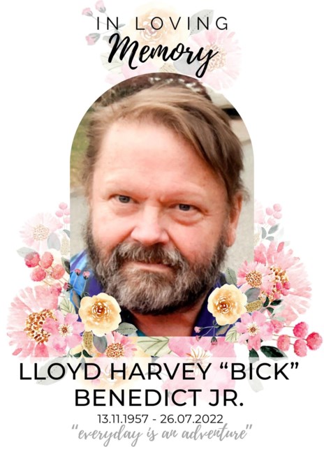  Obituario de Lloyd Harvey Benedict