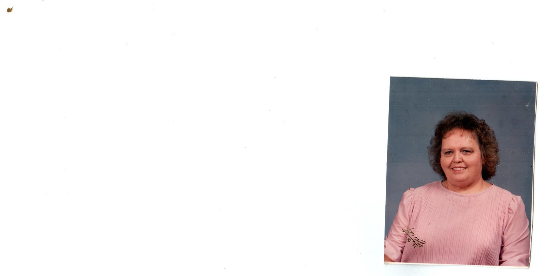 Obituary of Barbara Ann Nicholson