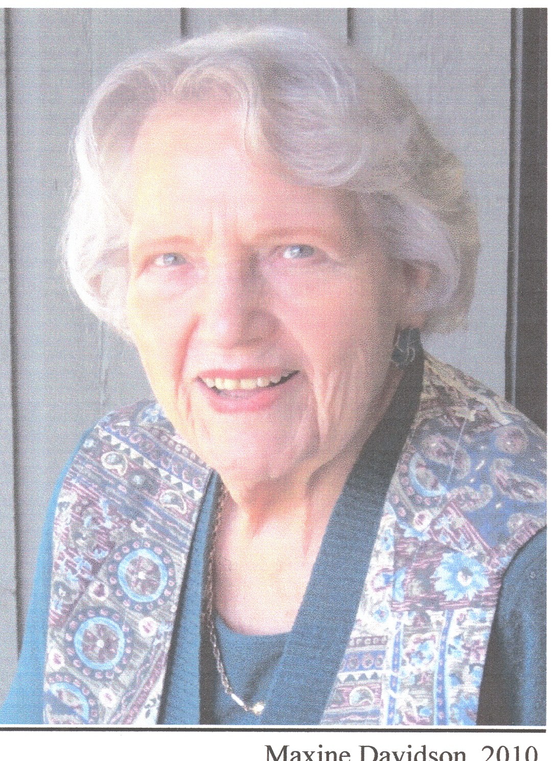Obituary of Maxine C. Davidson