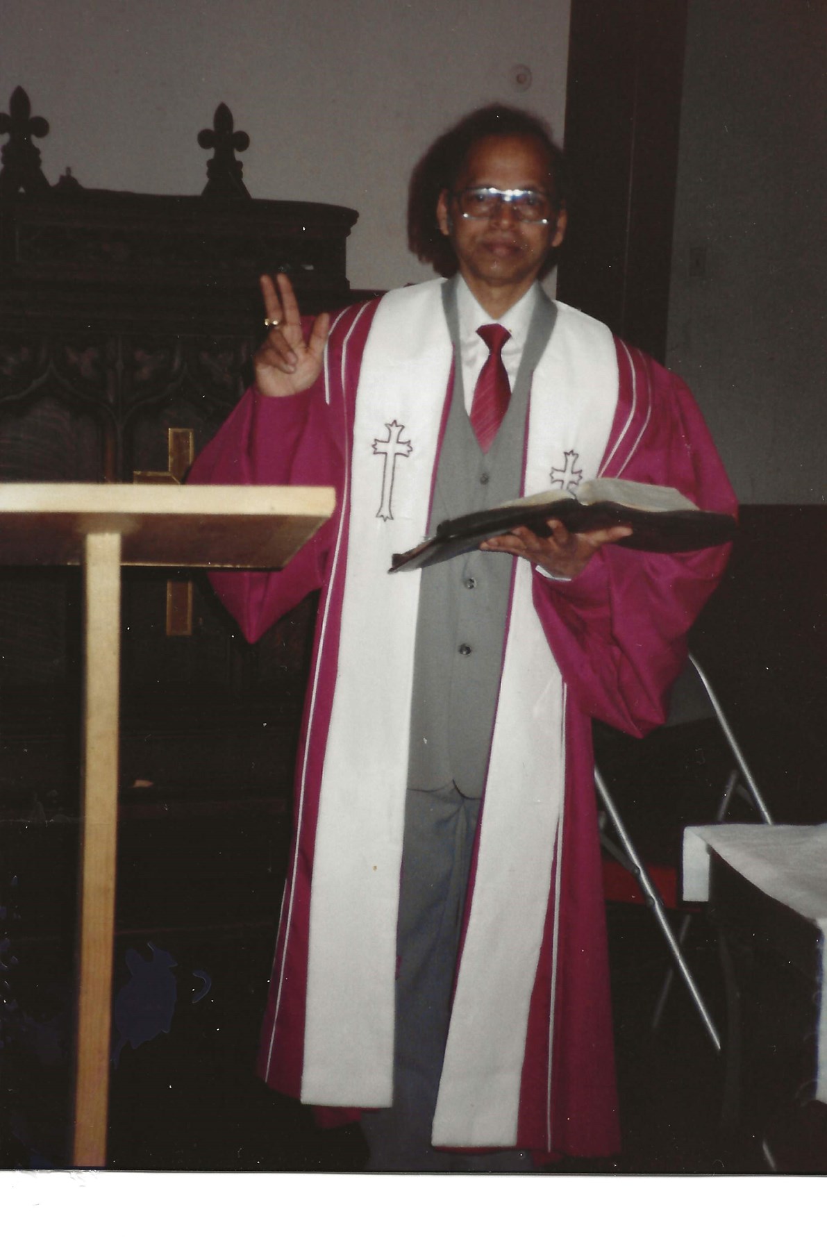 Obituary of The Reverend Patrick Singh