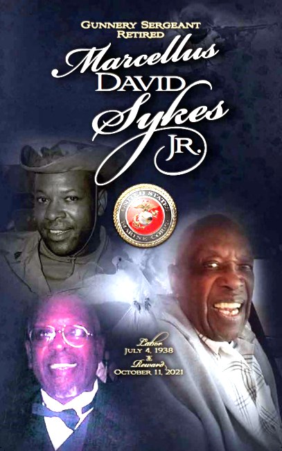 Obituary of Mr. Marcellus David Sykes Jr.