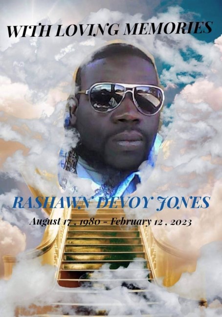 Obituary of Rashawn Devoy Jones