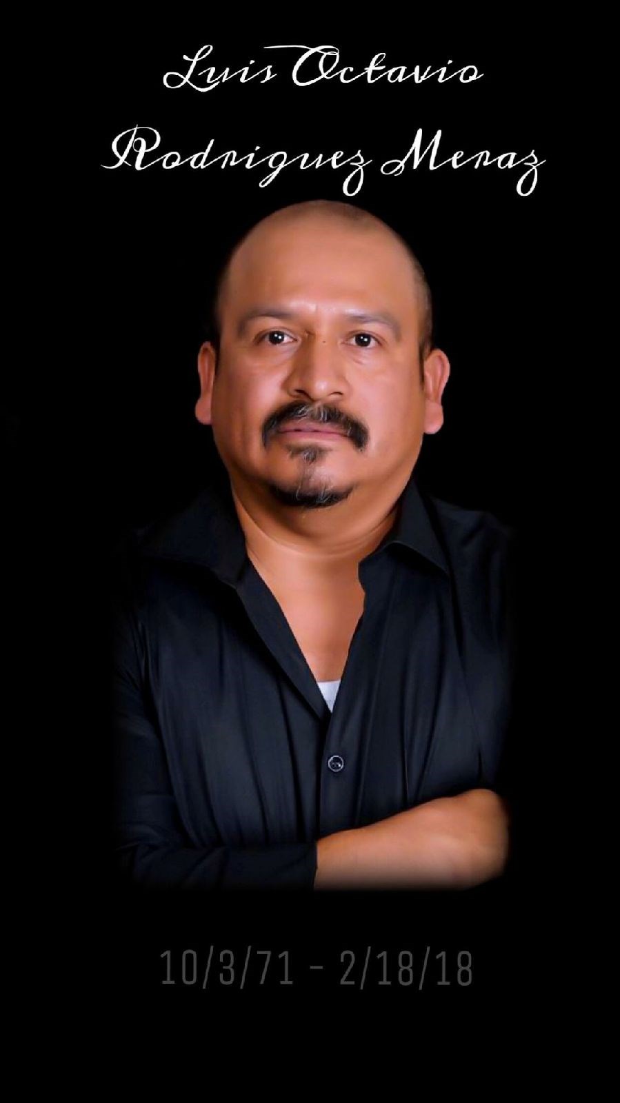 Obituary of Luis Octavio Rodriguez Meraz