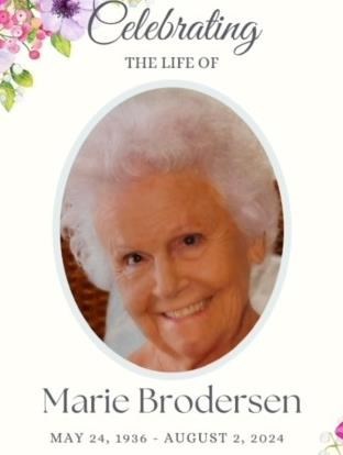 Obituary of Helen Marie Brodersen