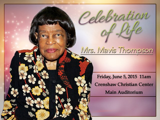 Obituary of Mavis Isoline Thompson