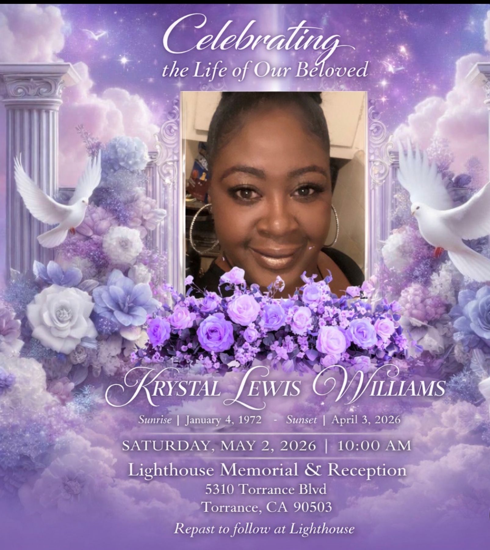 Obituary of Krystal Latonya Lewis Williams