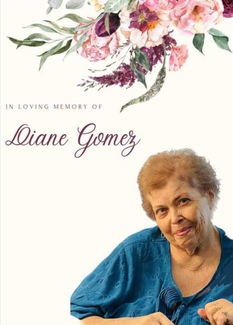 Obituary of Diane Marlene Gomez