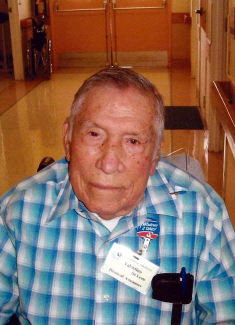 Obituary of Valentino Alvarez De Léon