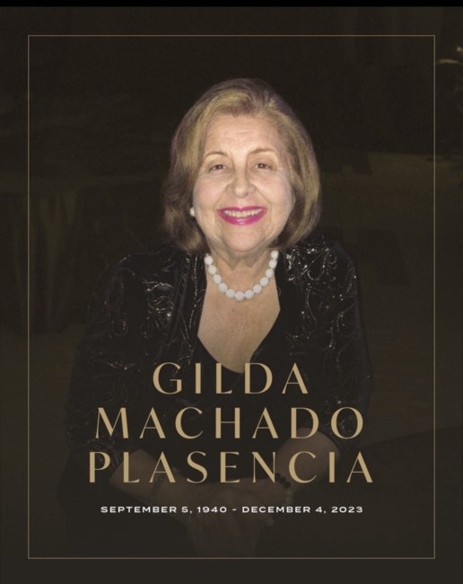 Obituary of Gilda Machado Plasencia