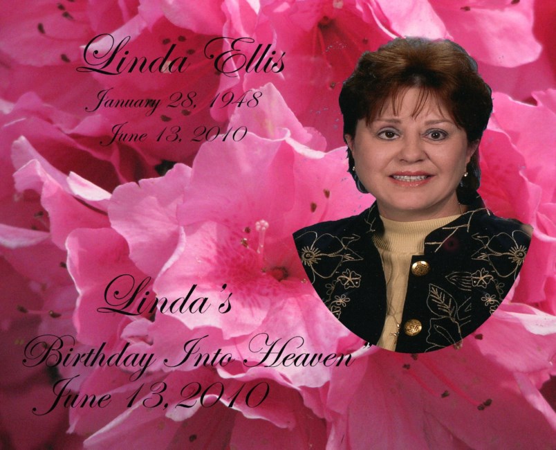 Obituary of Linda Bishop Ellis