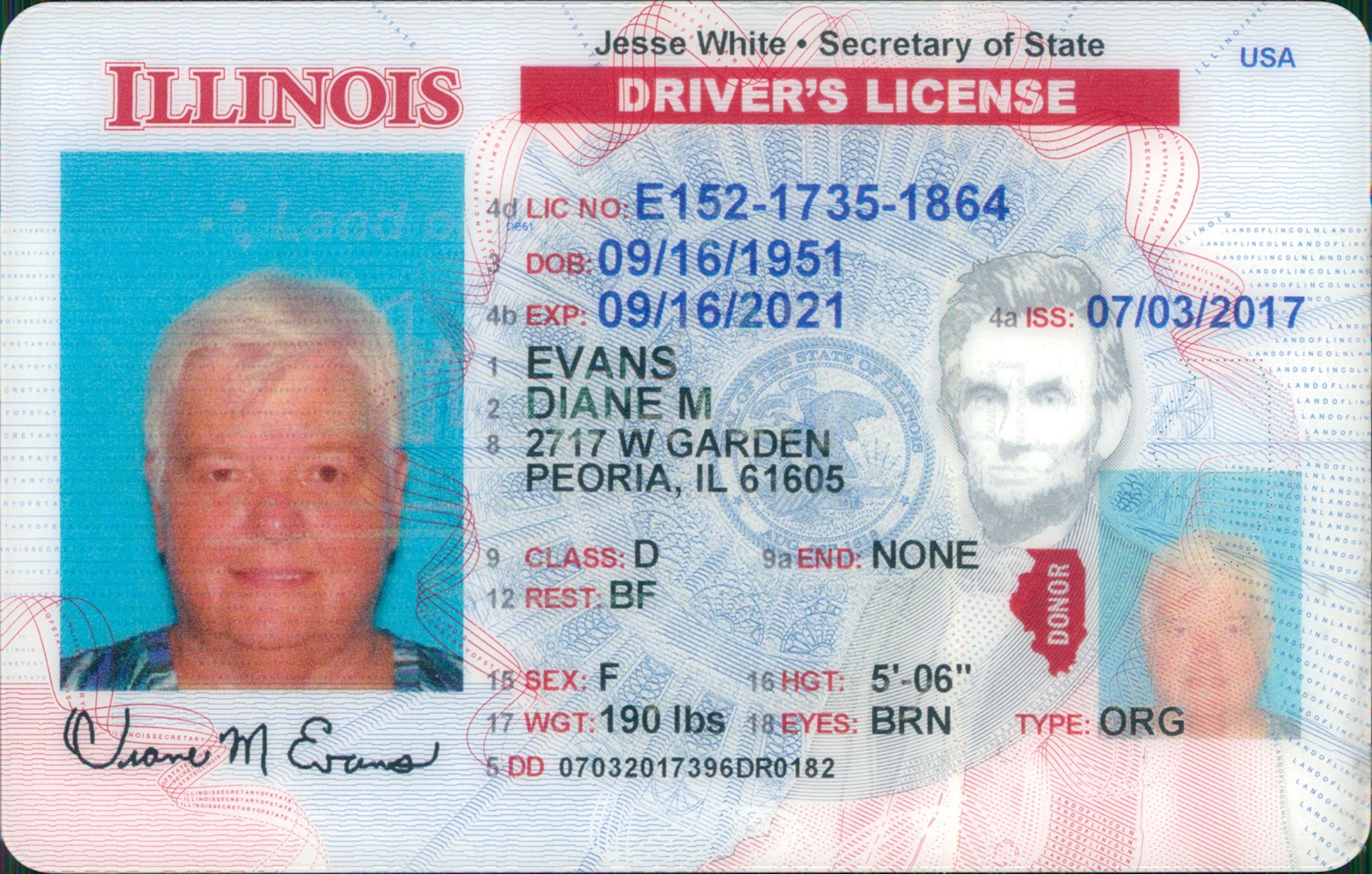 Avis de décès de Diane M. Evans