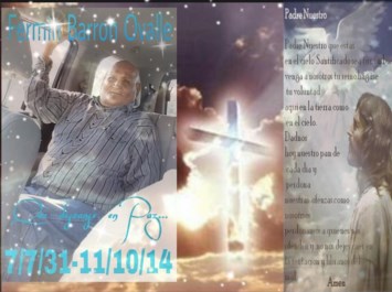Obituary of Fermin Barron Ovalle