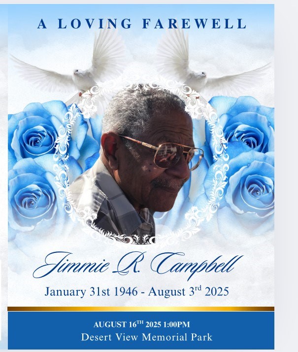 Obituary of Jimmie Rogers Campbell