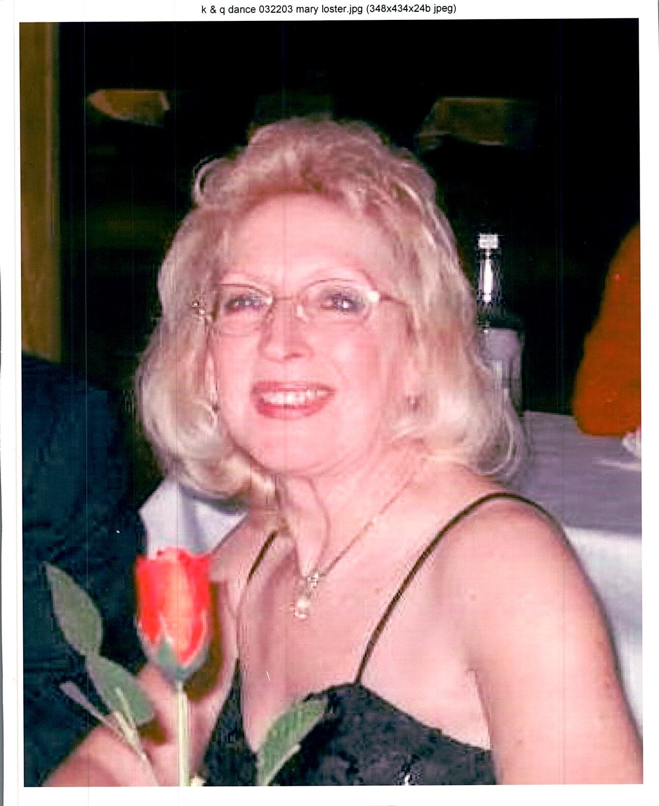 Obituario de Mary Alice Loster