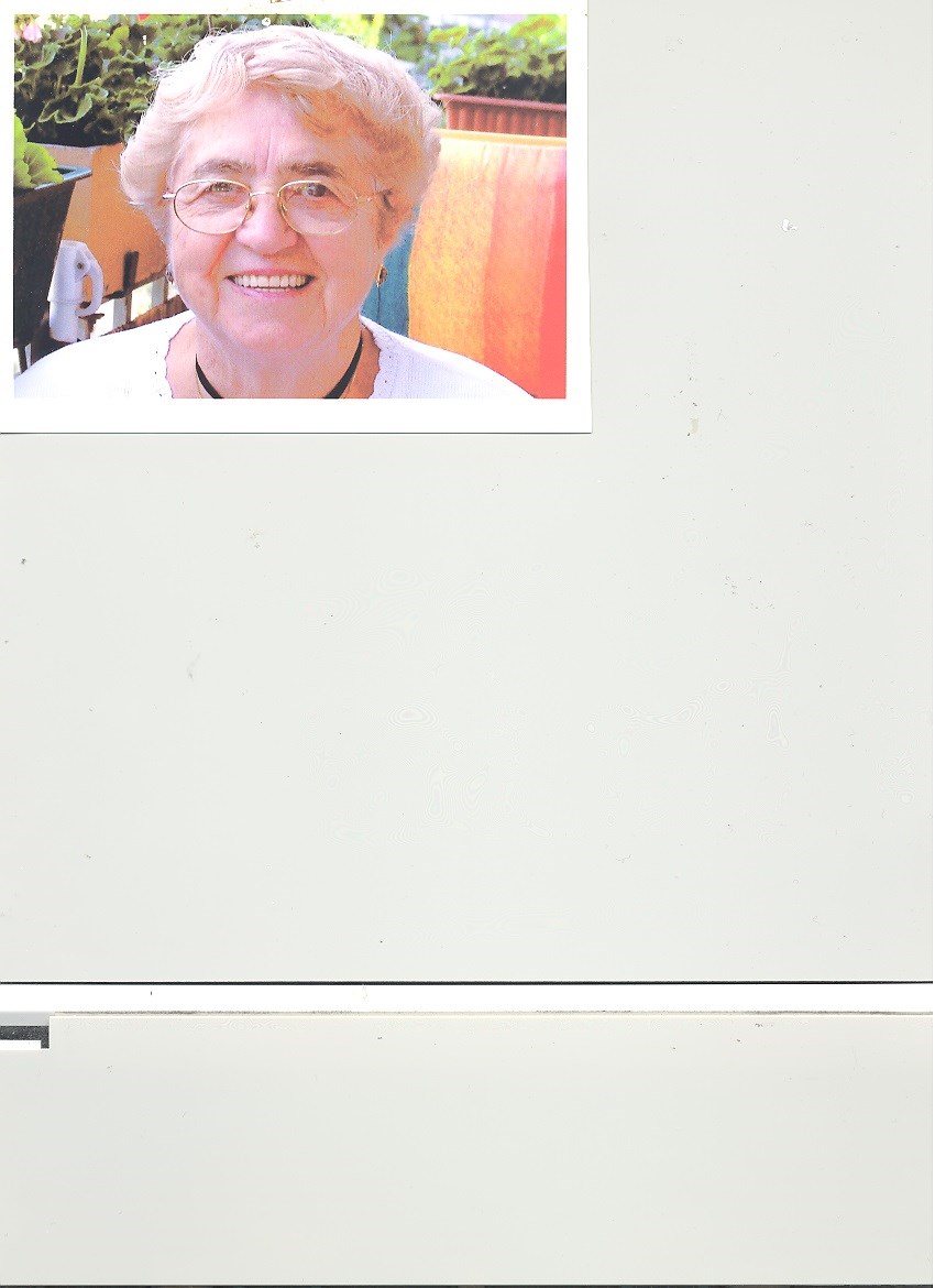 Obituary of Hildegard Stahl Fischer