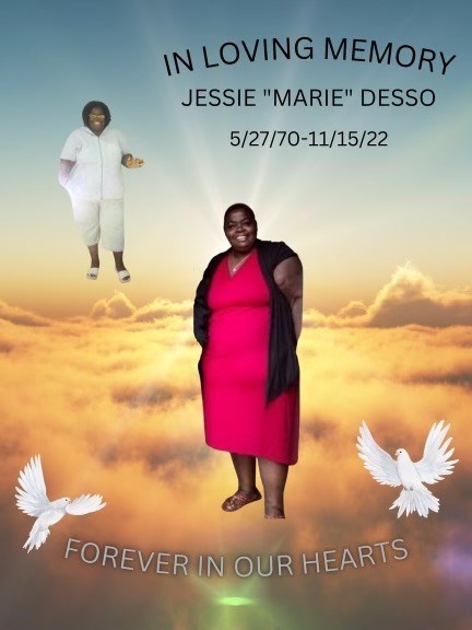 Obituary of Jessie Marie Desso
